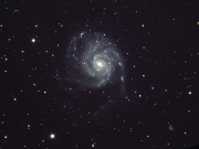 Спиральная галактика М101 в Большой Медведице