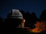 Башня телескопа ночью