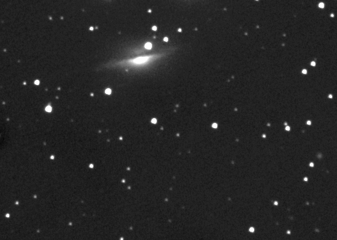 Спиральная галактика NGC1055 в Ките