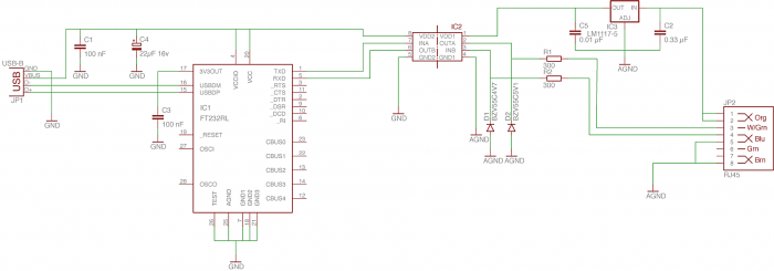 Схема переходника HEQ5-PC