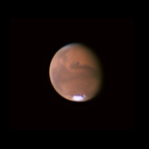 Марс в Крымской обсерватории
