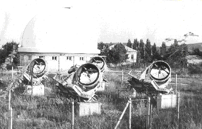 черенковский гамма-телескоп первого поколения РЧВ-1 в КрАО